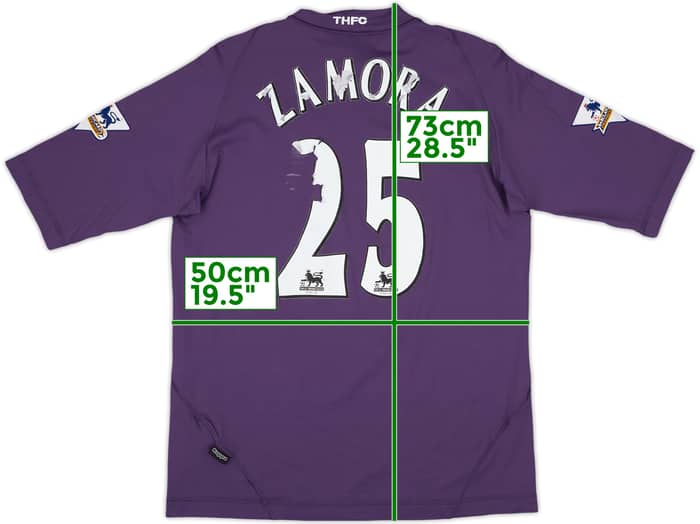 2003-04 Tottenham Third Shirt Zamora #25 - 4/10 - (XL)