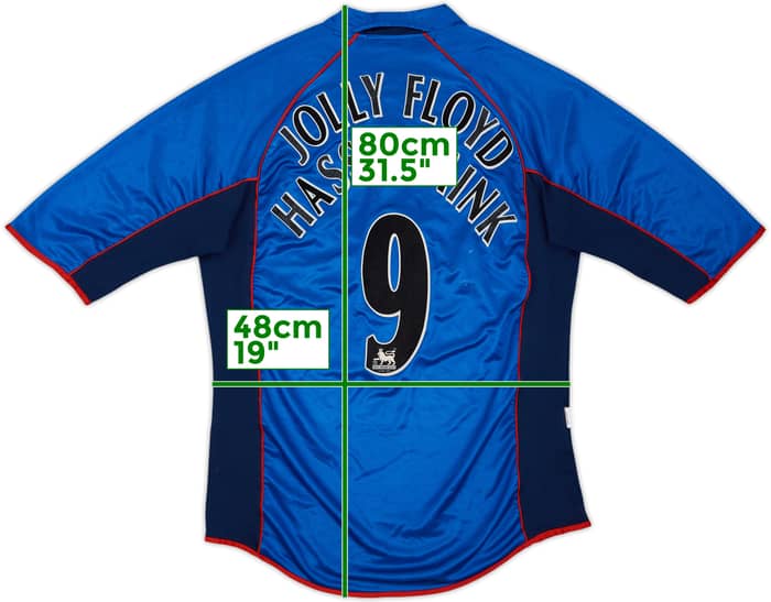 2005-06 Middlesbrough Away Shirt Jolly Floyd Hasselbaink #9 - 5/10 - (XL)