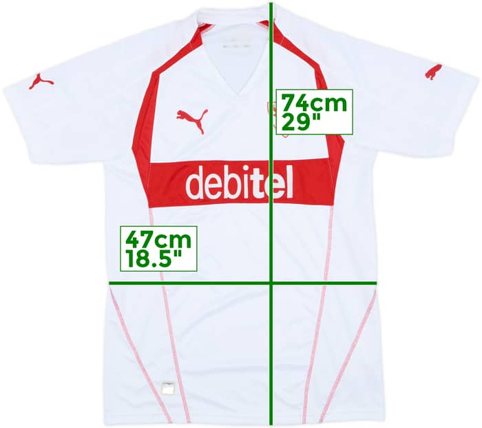 2004-05 Stuttgart Home Shirt - 8/10 - (M)