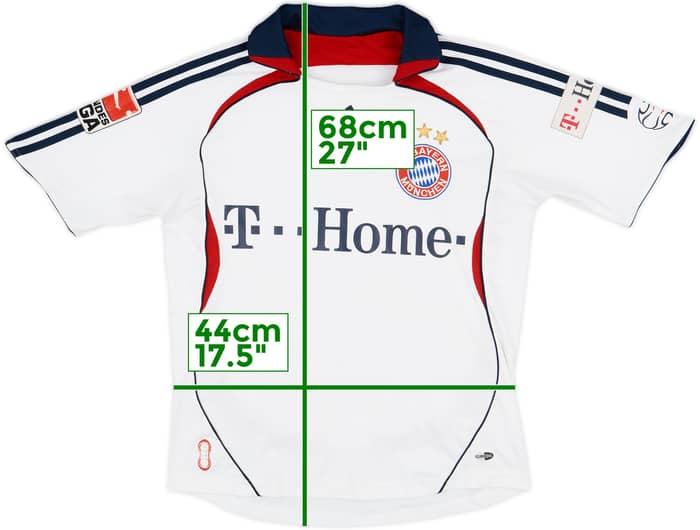 2006-07 Bayern Munich Away Shirt - 5/10 - (L.Boys)