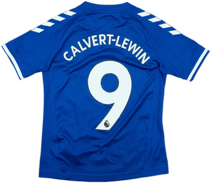 2020-21 Everton Home Shirt Calvert-Lewin #9 - 9/10 - (XL.Boys)