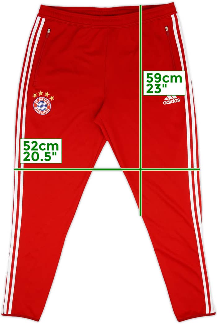 2014-15 Bayern Munich adidas Track Pants/Bottoms - 9/10 - (XL)