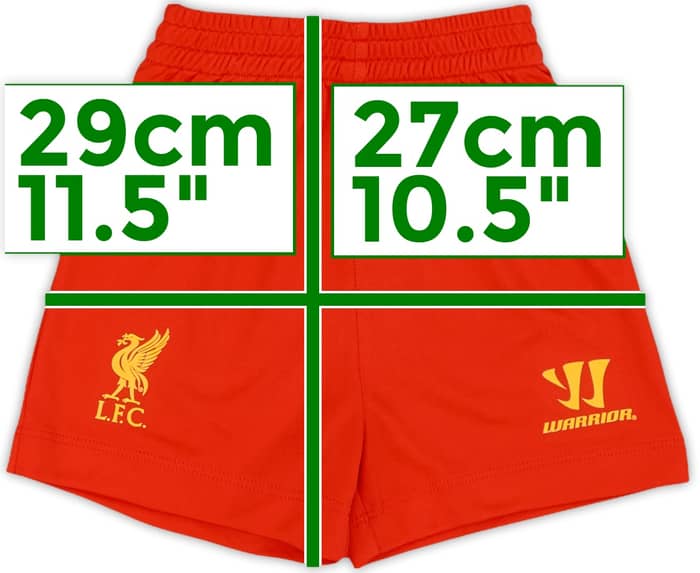 2012-13 Liverpool Home Shorts - 9/10 - (3-6 Months)