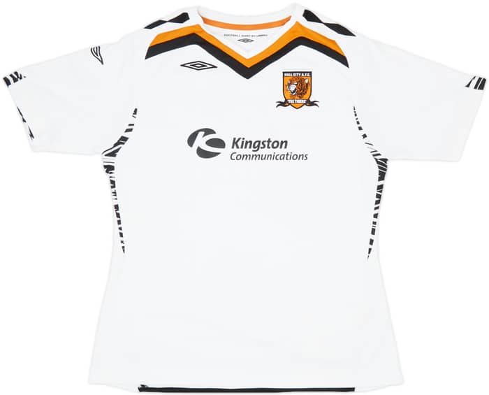 2007-08 Hull City Signed Away Shirt - 8/10 - (Women's L)