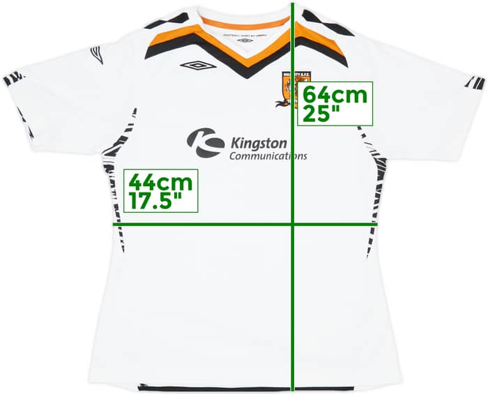 2007-08 Hull City Signed Away Shirt - 8/10 - (Women's L)