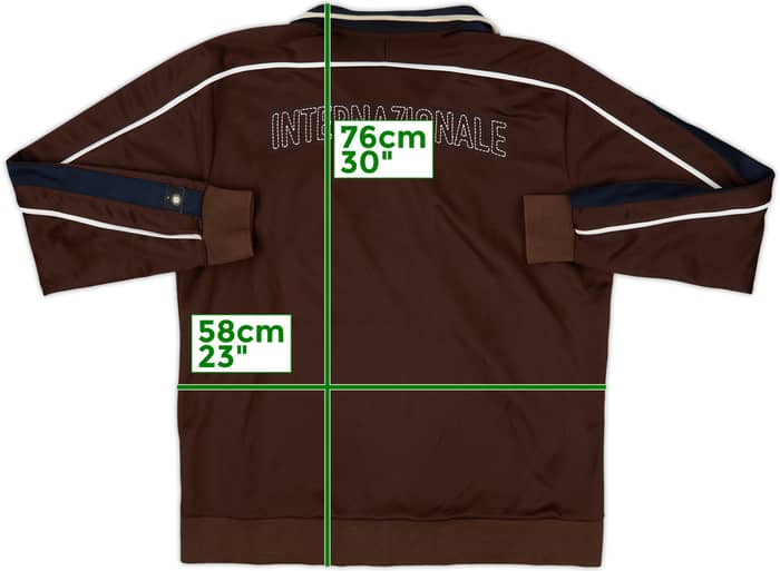 2008-09 Inter Milan Nike Track Jacket - 7/10 - (XL.Boys)