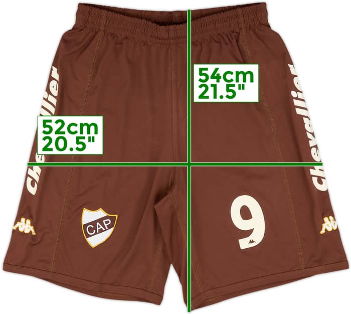 2008-09 CA Platense Away Shorts #9 - 8/10 - (XXL)