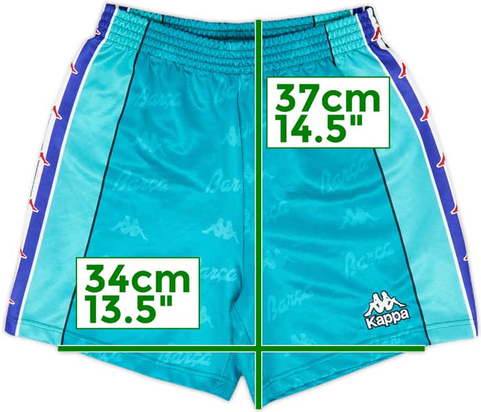 1995-97 Barcelona Away Shorts - 8/10 - (S)