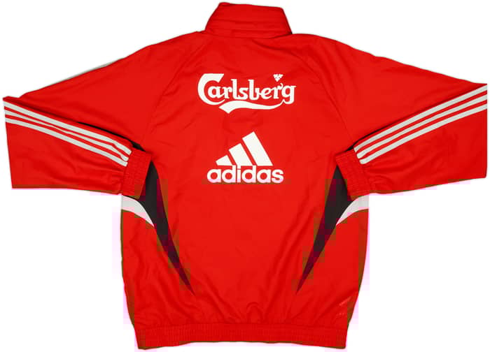 2008-09 Liverpool adidas Hooded Rain Jacket - 9/10 - (L)