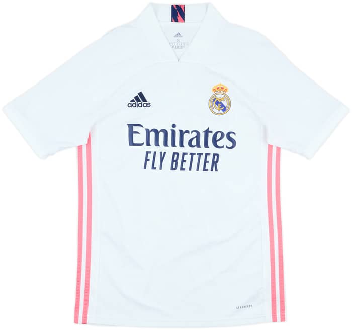 2020-21 Real Madrid Home Shirt Benzema #9 - 9/10 - (S)