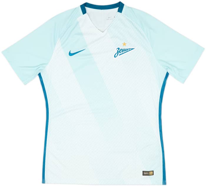 2016-17 Zenit St. Petersburg Authentic Away Shirt - 10/10 - (L)
