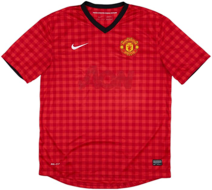 2012-13 Manchester United Home Shirt - 4/10 - (L)