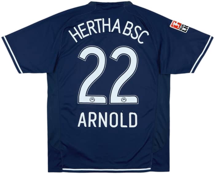 2007-08 Hertha Berlin Home Shirt Arnold #22 - 6/10 - (M)