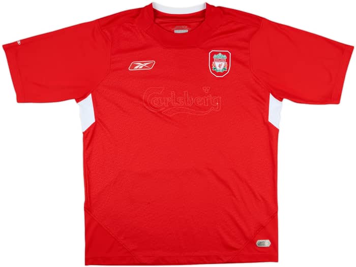 2004-06 Liverpool Home Shirt - 3/10 - (L)