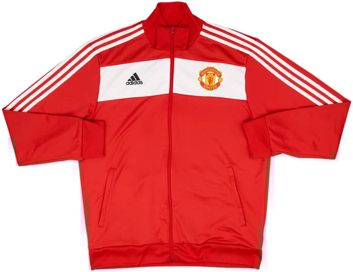 2020-21 Manchester United adidas Track Jacket - 6/10 - (XL)