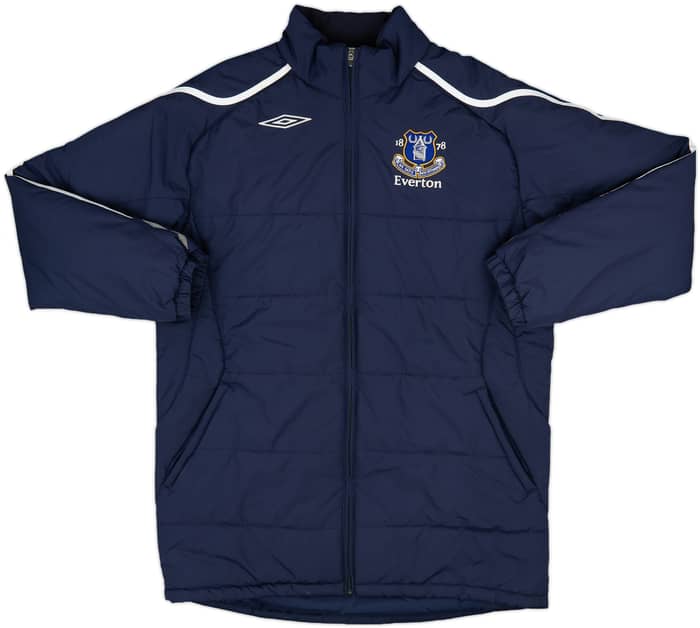 2008-09 Everton Umbro Padded Bench Coat - 6/10 - (L)