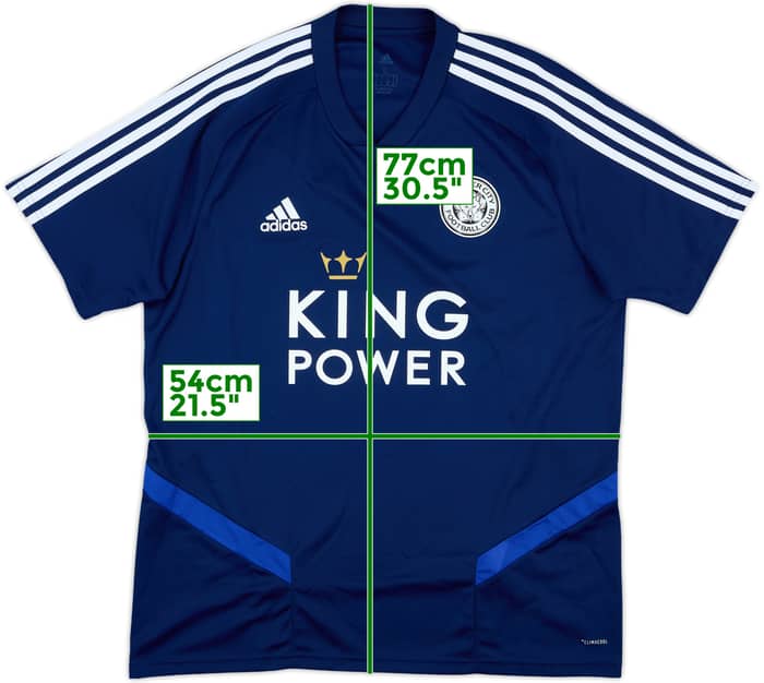 2019-20 Leicester City adidas Training Shirt - 9/10 - (L)