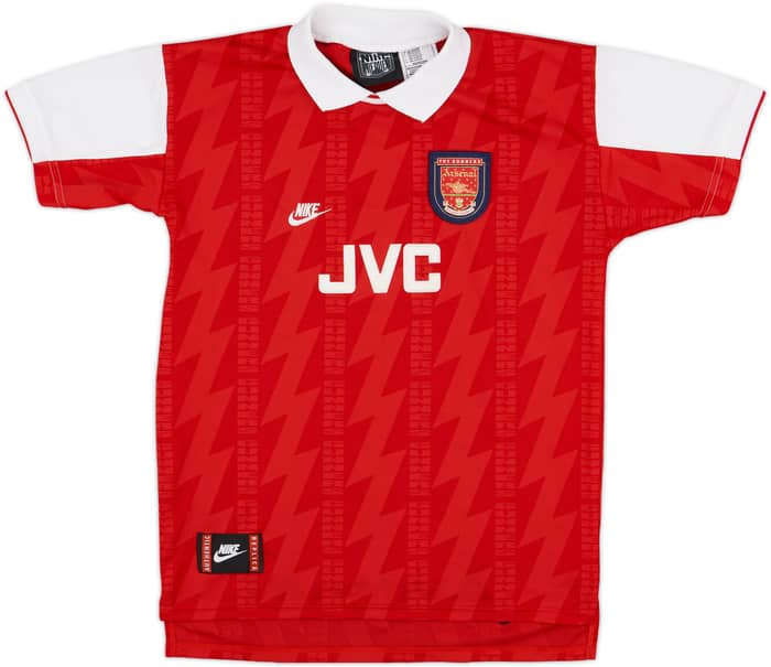 1994-96 Arsenal Home Shirt - 8/10 - (XL.Boys)