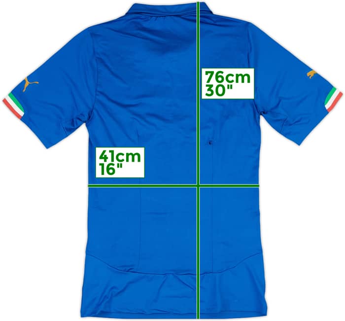 2014-15 Italy Player Issue Home Shirt - 4/10 - (L)