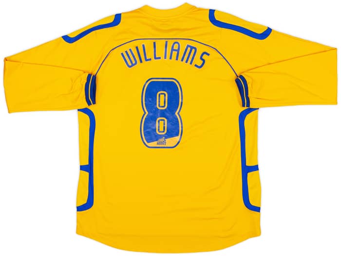 2005-06 Leicester Third L/S Shirt Williams #8 - 8/10 - (M)