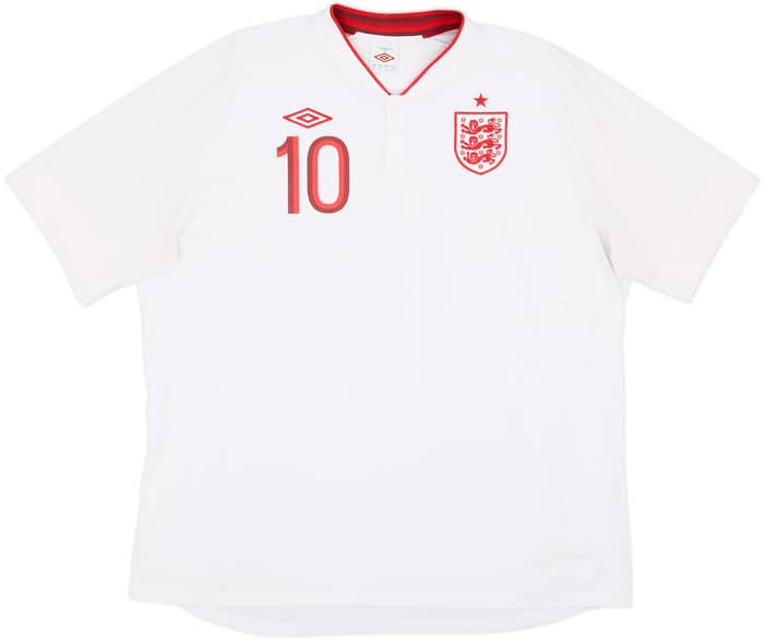 2012-13 England Home Shirt Rooney #10 - 8/10 - (3XL)