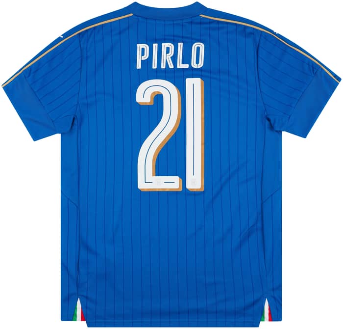 2016-17 Italy Home Shirt Pirlo #21