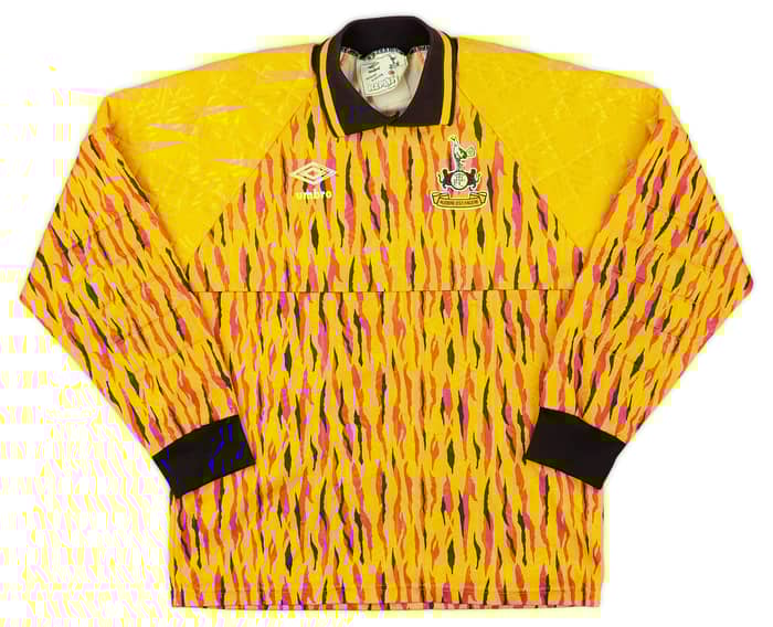 1991-93 Tottenham GK Shirt #1 - 8/10 - (XL.Boys)