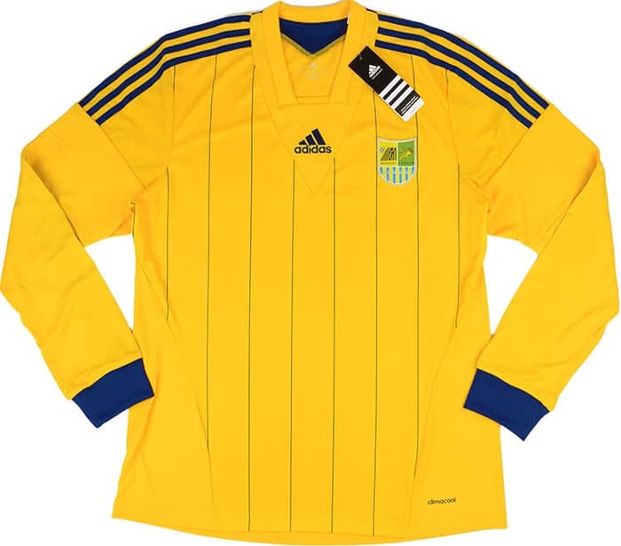 2013-14 Metalist Kharkiv Player Issue Home L/S Shirt (M)