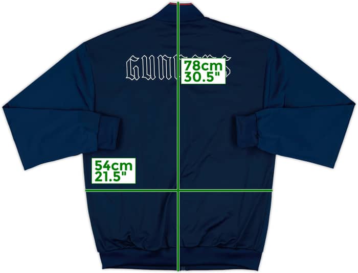 2021-22 Arsenal x adidas Originals Pre-Match Track Top - 10/10 - (M)