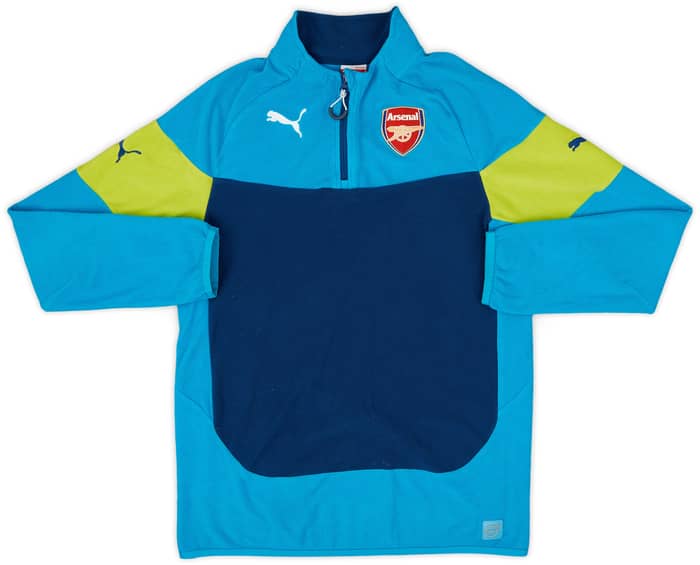 2014-15 Arsenal Puma 1/4 Zip Fleece Top - 6/10 - (M)