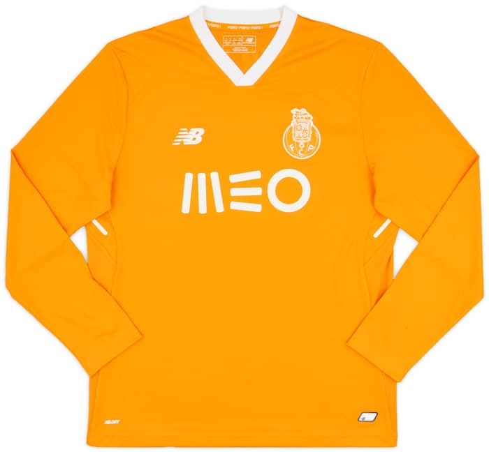 2017-18 Porto Away L/S Shirt - 8/10 - (L)
