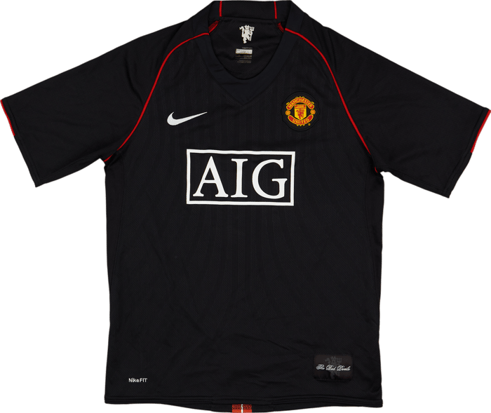2007-08 Manchester United Away Shirt - 8/10 - (XL.Boys)