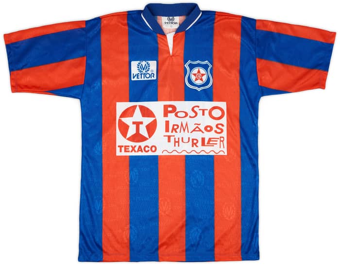 1998 Friburguense Home Shirt Marcelo Sander #10 - 8/10 - (XL)