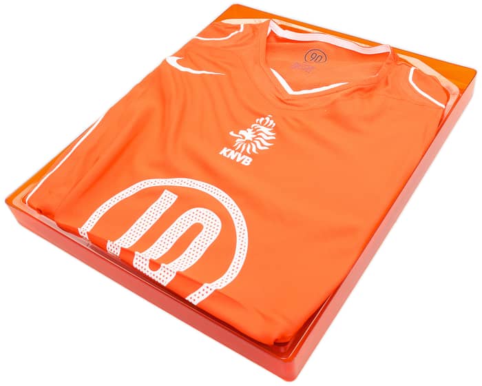 2004-06 Netherlands Limited Edition Player Issue Home Shirt 2112/5000 V.Nistelrooy #10 (L)