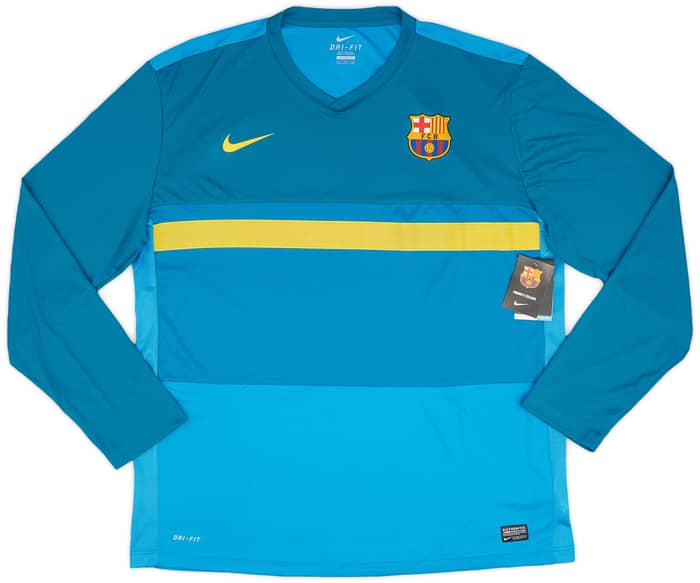 2011-12 Barcelona Nike Training L/S Shirt (XXL)