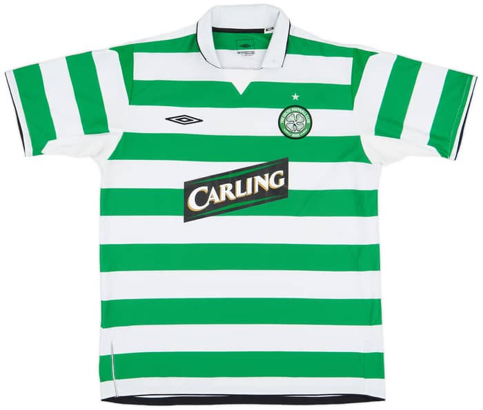 2004-05 Celtic Home Shirt Petrov #19 - 6/10 - (XL)