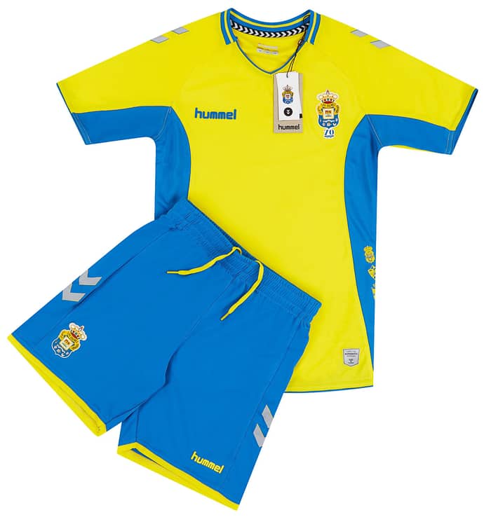 2019-20 Las Palmas Home Shirt & Shorts Kit - (KIDS)