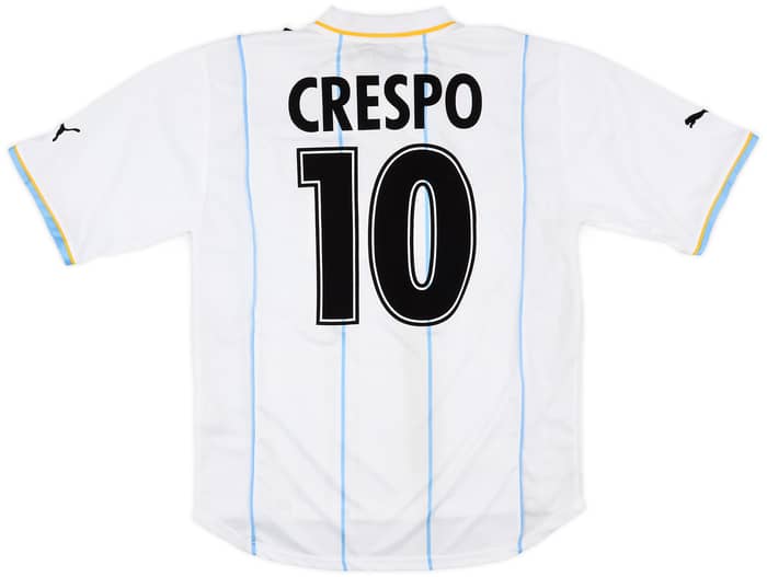 2001-02 Lazio European Home Shirt Crespo #10 (M)