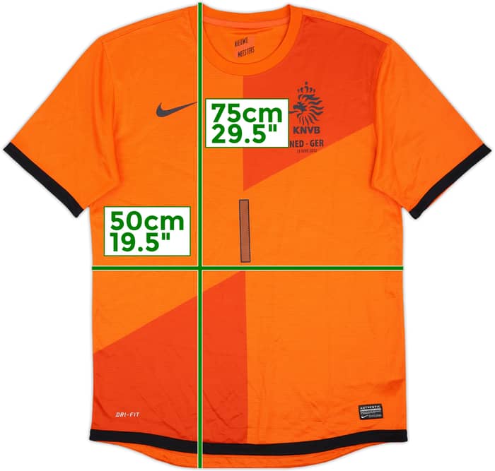 2012-13 Netherlands Home Shirt Metro #1 - 9/10 - (M)