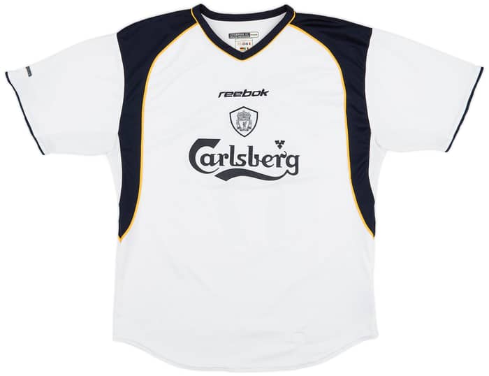 2001-03 Liverpool Away Shirt Gerrard #17