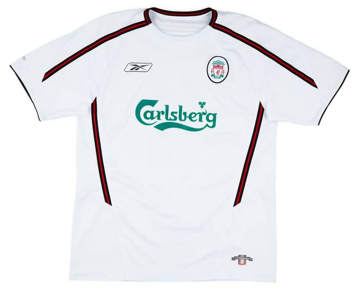2003-04 Liverpool Away Shirt Gerrard #17
