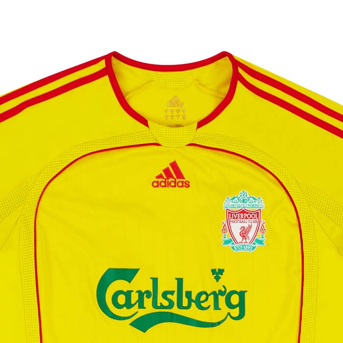 2006-07 Liverpool Away Shirt Gerrard #8