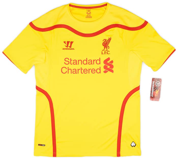 2014-15 Liverpool Away Shirt Gerrard #8