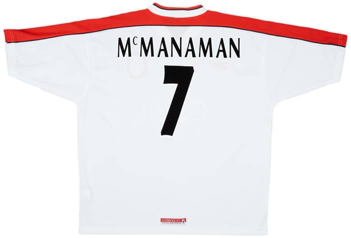 1998-99 Liverpool Away Shirt McManaman #7