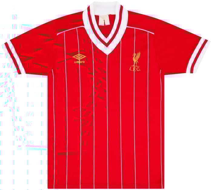 1982-85 Liverpool Home Shirt - 6/10 - (S)
