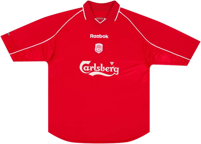 2000-02 Liverpool Home Shirt Gerrard #17