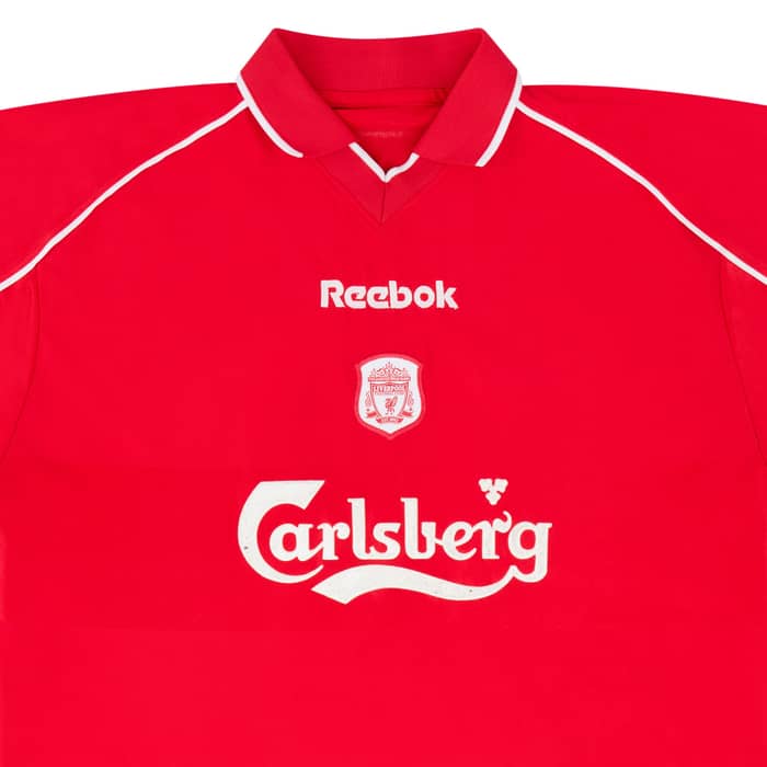 2000-02 Liverpool Home Shirt Gerrard #17