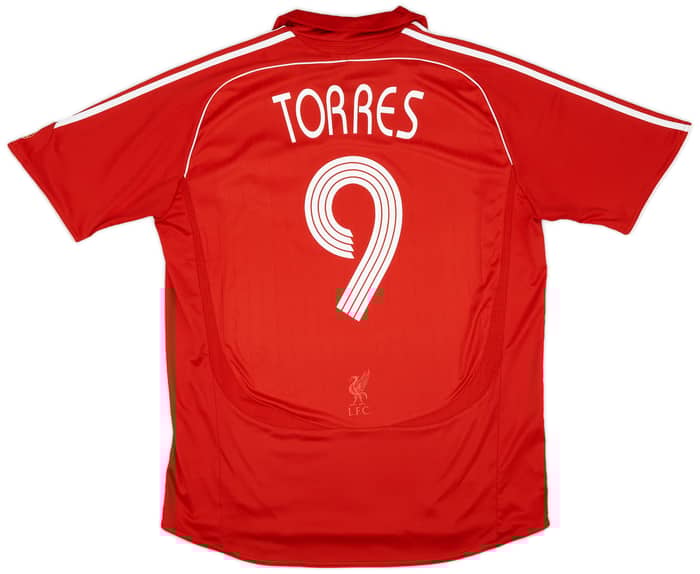 2006-08 Liverpool Home Shirt Torres #9