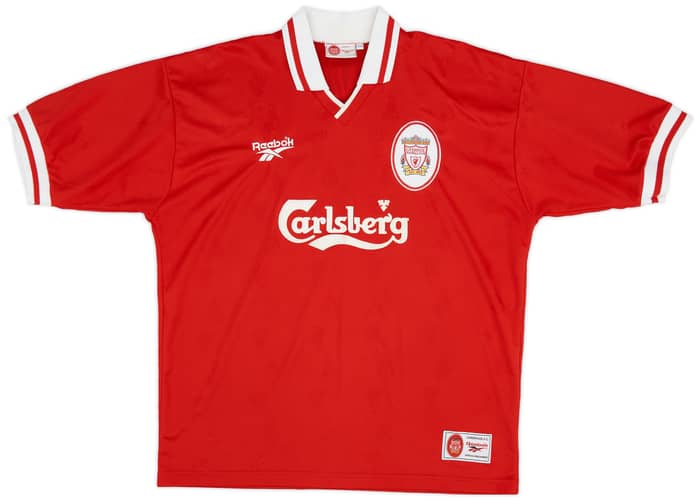 1996-98 Liverpool Home Shirt Owen #18