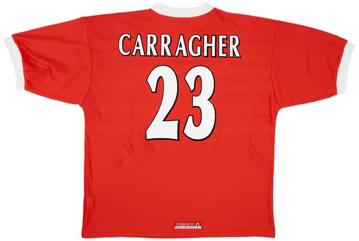 1998-00 Liverpool Home Shirt Carragher #23